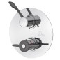 LEA Robinet de douche thermostatique, levier médical, chrome