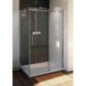 DRAGON Porte de douche 1400mm, verre clair