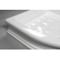 RETRO Quadrant Ceramic Shower Tray90x90x20cm, R550, blanc