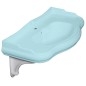 RETRO Lavabo en céramique Soutien Bracket pour 105001, blanc