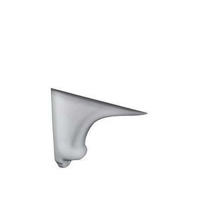 RETRO Lavabo en céramique Soutien Bracket pour 105001, blanc