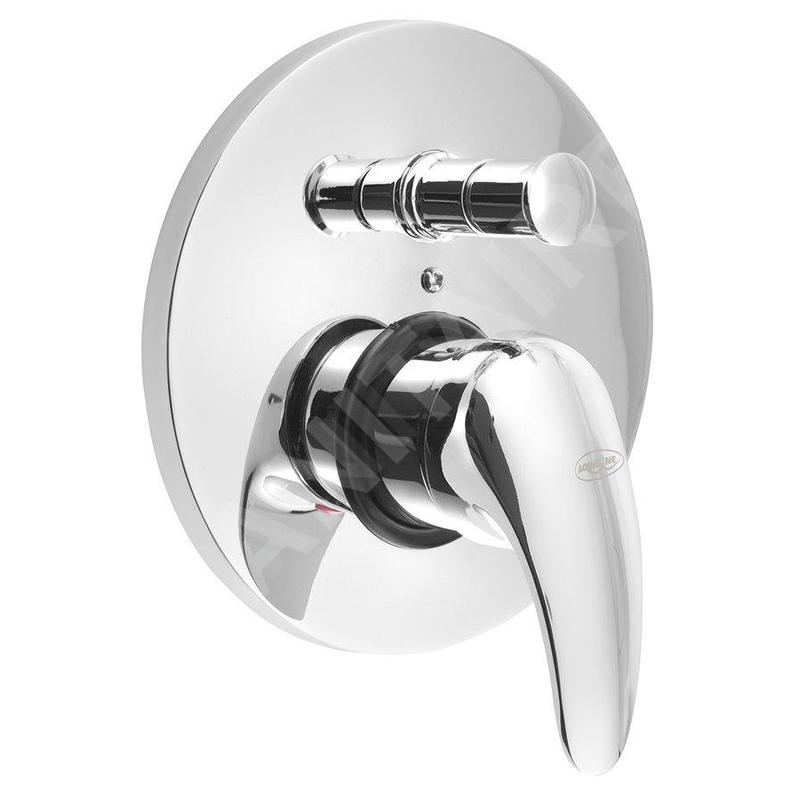 Aqualine Kasiopea - Mitigeur de douche encastré avec corps, 2 sorties, chromé 1107-42