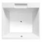 CAME Bain carré avec support. Structure 175x175x50cm, Blanc CAME Bain carré avec support. Structure 175x175x50cm, Blanc