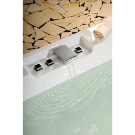 CAME Bain carré avec support. Structure 175x175x50cm, Blanc