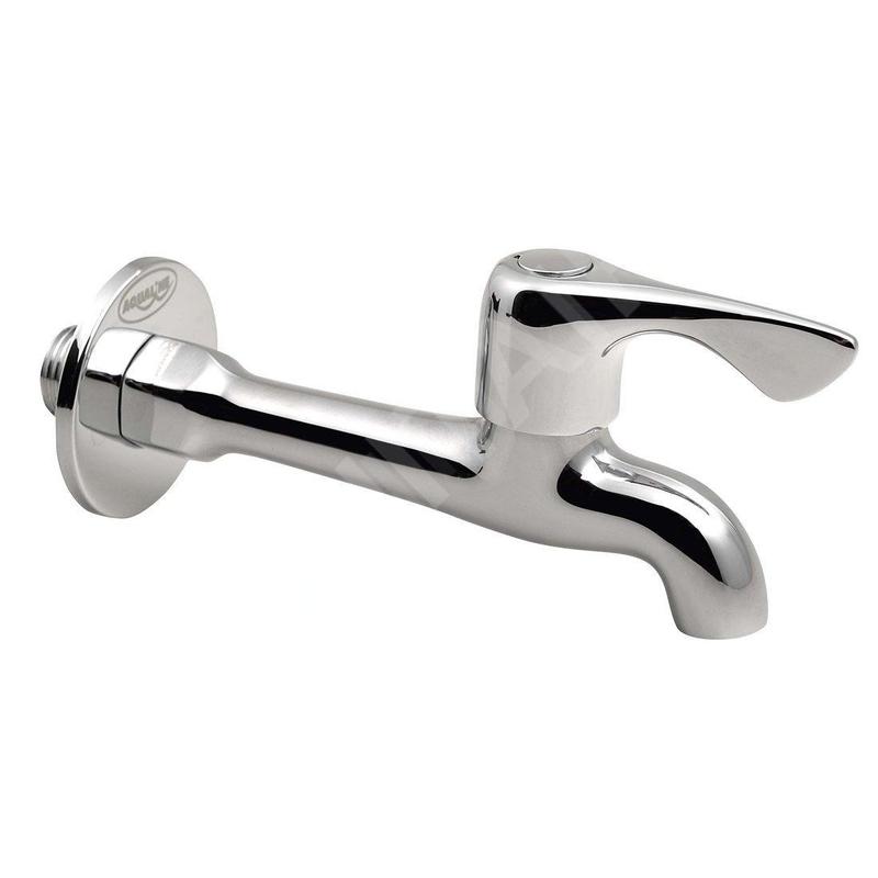 Aqualine Vannes - Vanne murale 1/2", longue, chromée ZY12062