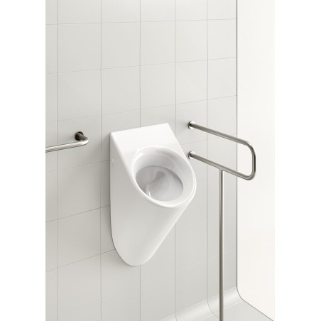 PURA Inlet arrière Urinal 31x61 cm, blanc ExtraGlaze