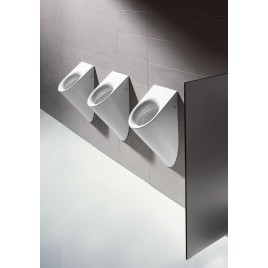 PURA Inlet arrière Urinal 31x61 cm, blanc ExtraGlaze