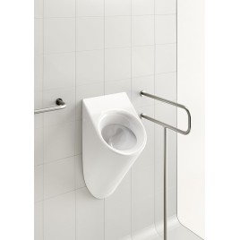 PURA Inlet arrière Urinal 31x61 cm, blanc ExtraGlaze