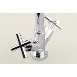 Sapho Axia - Mitigeur de lavabo sans bonde, chrome 517/S