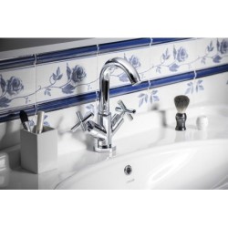 Sapho Axia - Mitigeur de lavabo sans bonde, chrome 517/S
