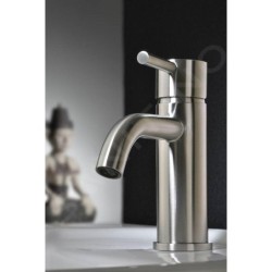 Sapho Minimal - Mitigeur de lavabo, inox MI002