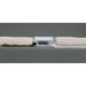 LED Profil encastré 19,2x8,5mm, aluminium, (L) 2m
