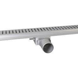MANUS ONDA drain de sol en acier inoxydable avec grille, L-1050, DN50
