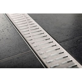 MANUS ONDA drain de sol en acier inoxydable avec grille, L-1150, DN50