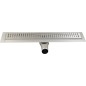 MANUS ONDA drain de sol en acier inoxydable avec grille, L-1250, DN50