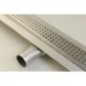 Fente de plancher en acier inoxydable MANUS QUADRO avec grille, L-1150, DN50