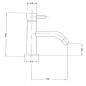 Sapho Rhapsody - Mitigeur de lavabo, chrome 5512