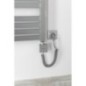 KTX radiateur thermostatic élément de chauffage 600 W, argent