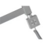 KTX radiateur thermostatic élément de chauffage 600 W, argent