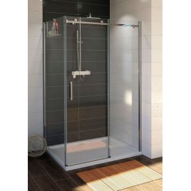 DRAGON Porte de douche 1600mm, verre clair