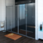 DRAGON Porte de douche 1800mm, verre clair DRAGON Porte de douche 1800mm, verre clair