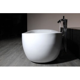 ZASU Fiberglass Freestanding Bath 180x81x58, White
