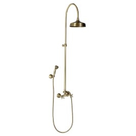 ANTEA Shower Combi Set avec branchement Mixeur, bronze