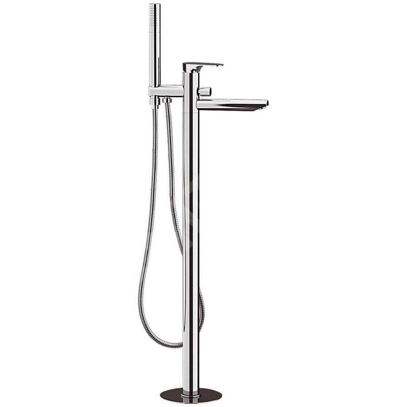 Sapho Corneli - Mitigeur de baignoire pour montage au sol, chrome CE21