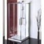 LUCIS LINE Vitrine carrée 900x900mm, verre clair LUCIS LINE Vitrine carrée 900x900mm, verre clair