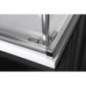 LUCIS LINE Vitrine carrée 900x900mm, verre clair LUCIS LINE Vitrine carrée 900x900mm, verre clair