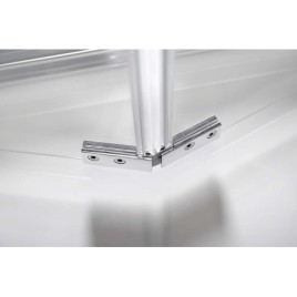 LUCIS LINE Porte pliante 900mm, verre clair