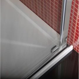 LUCIS LINE Porte douche 1100mm, verre clair