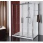 LUCIS LINE Shower Side Panel 700mm, verre clair
