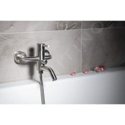 Sapho Minimal - Mitigeur de baignoire, inox MI010