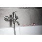 Sapho Minimal - Mitigeur de baignoire, inox MI010