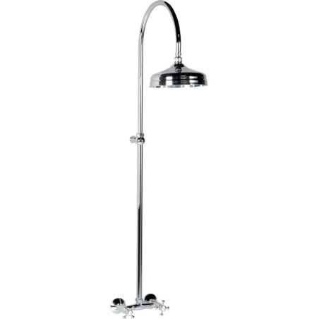 ANTEA Shower Combi Set sans Mixer Tap, chrome