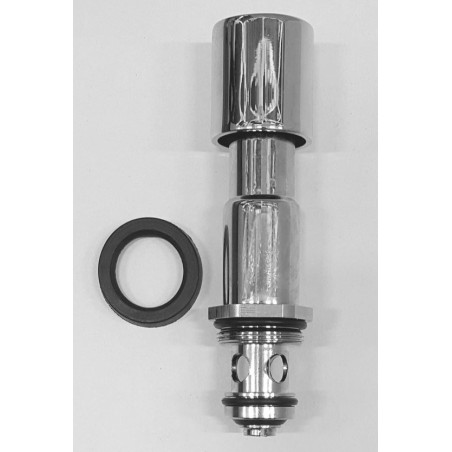 Divertisseur avec télécommande pour mélangeur caché, chrome