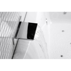 Sapho Douches - Bec de baignoire, avec cascade, chrome AVI004