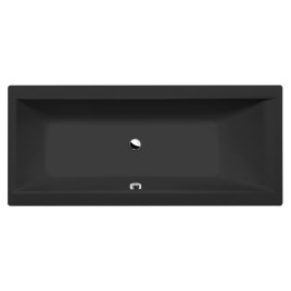 CLEO Bain rectangulaire 160x70x48cm, Noir Matt