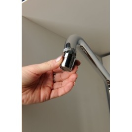 Pearlator avec joint de genou F22x1, chrome
