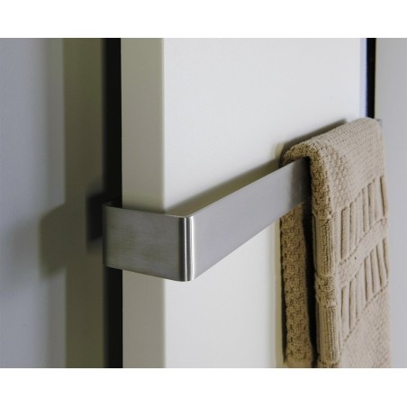 Support de radiateur de serviette MAGNIFICA 510x80 mm, acier inoxydable brossé