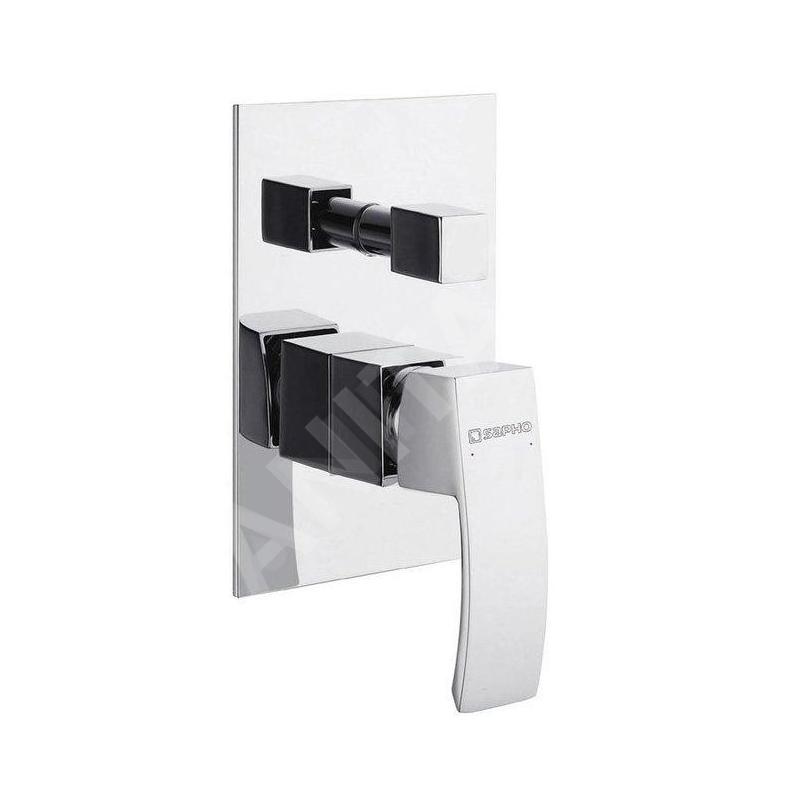 Sapho Ginko - Mitigeur encastré de douche, 2 sorties, chrome 1101-42