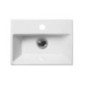 NORM vestiaire lavabo en céramique 35x26cm avec trou de robinet, blanc ExtraGlaze NORM vestiaire lavabo en céramique 35x26cm avec trou de robinet, blanc ExtraGlaze
