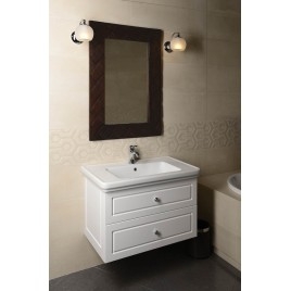 CLASSIC lavabo en céramique 90x50cm, blanc ExtraGlaze