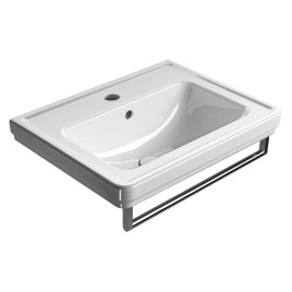 CLASSIC lavabo en céramique 60x46cm, blanc ExtraGlaze