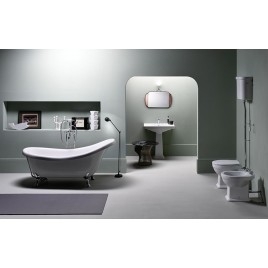 CLASSIC lavabo en céramique 60x46cm, blanc ExtraGlaze