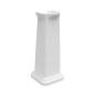 Pédit céramique CLASSIQUE pour lavabo 66x27cm, blanc ExtraGlaze