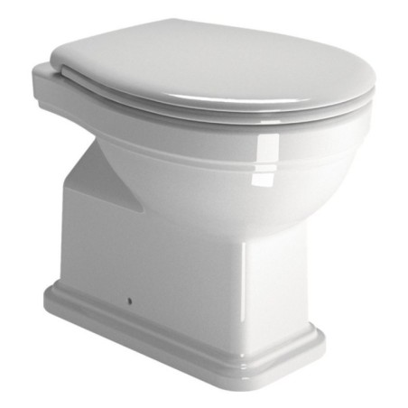 CLASSIC WC pan 37x54cm, P-trap, blanc ExtraGlaze