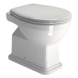CLASSIC WC pan 37x54cm, P-trap, blanc ExtraGlaze