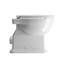 CLASSIC WC pan 37x54cm, P-trap, blanc ExtraGlaze